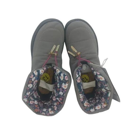 Hey Dude Eco LightShell Girls NEW Gray &quot;Margot&quot; Sneakers - sz. 13K