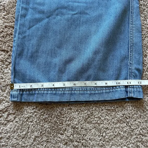 Hidden Nori High-Rise Extra Wide Leg Drawstring Blue Denim Jeans NWT Size 25
