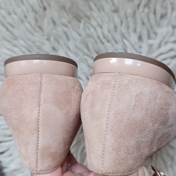 Hogl suede flats