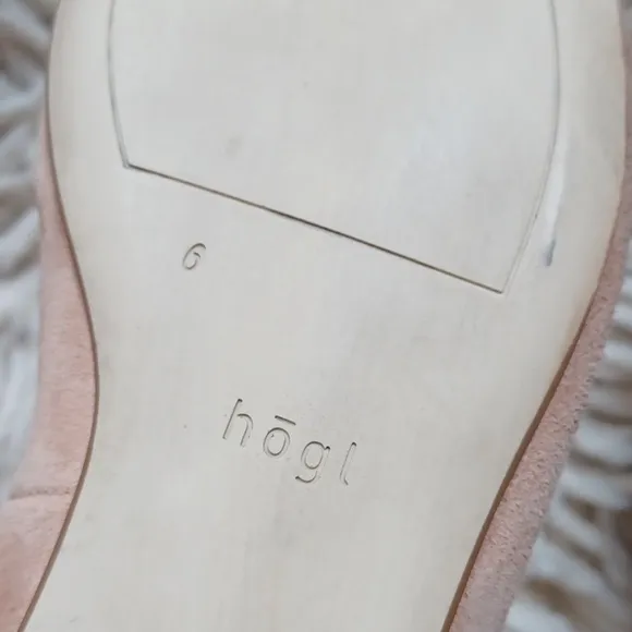 Hogl suede flats