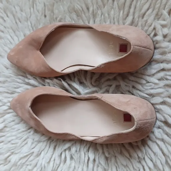 Hogl suede flats
