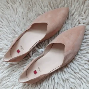 Hogl suede flats