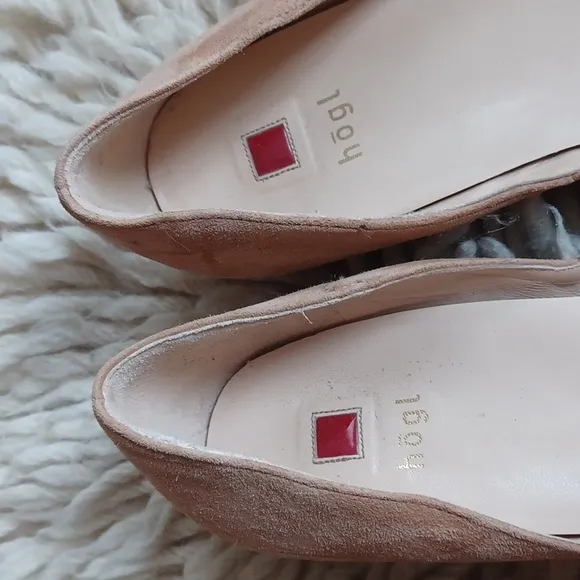 Hogl suede flats