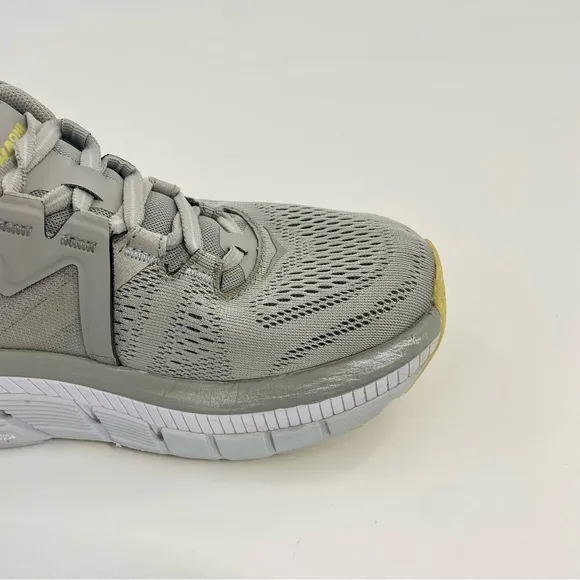 HOKA Gaviota 2 Road Running Athletic Shoes Gray and Yellow Sneakers Womens 7.5