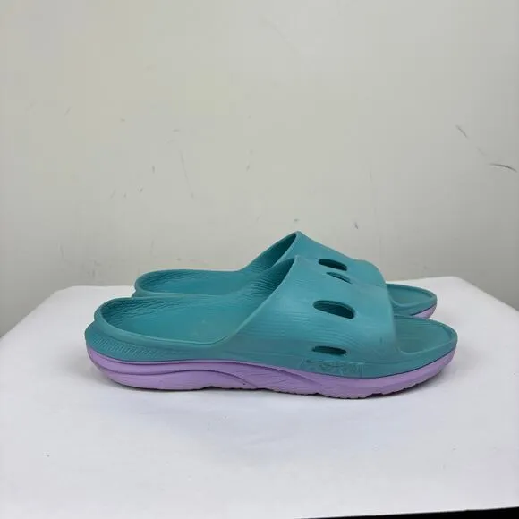 Hoka One One Ora 3 Recovery Slides Sandals Youth 7 Orthopedic Comfort