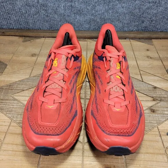 Hoka One One Speedgoat 5 Running Shoes Sneakers 1123157 FRYL Red Men’s Size 10D