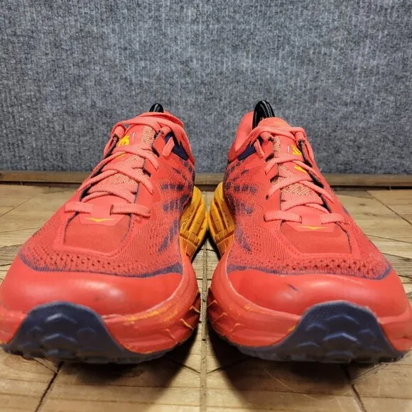 Hoka One One Speedgoat 5 Running Shoes Sneakers 1123157 FRYL Red Men’s Size 10D