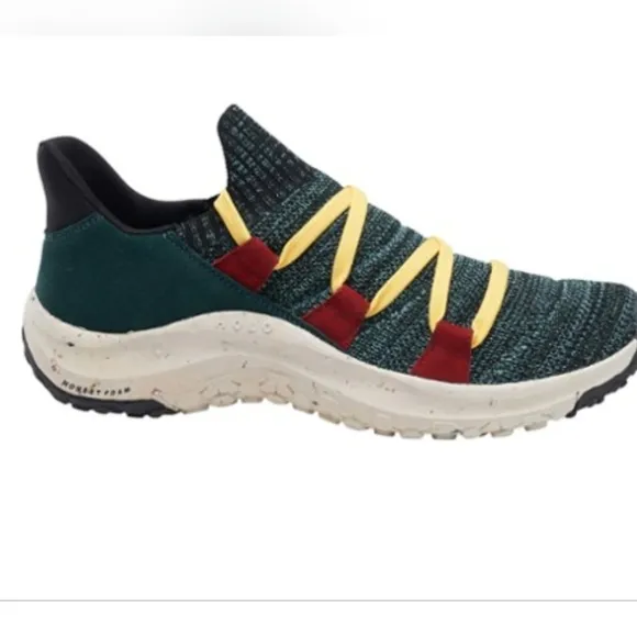 Holo Footwear Men's Maverick Sneakers Size 10.5 NWT Eco Green Red