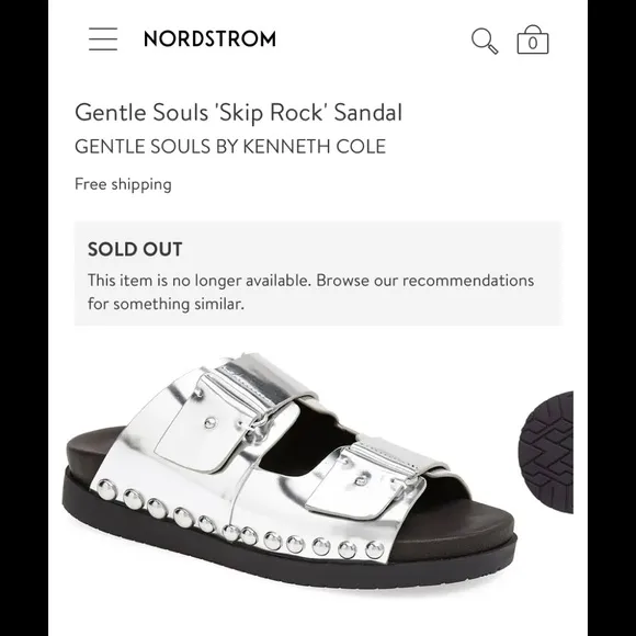 HOST PICK 3/26 ! 🎉GENTLE SOULS !🌺SUPER TRENDING🌺 SILVER SLIDES 🌺 SO COMFY🌺