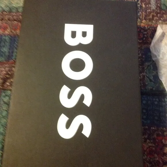 Hugo Boss Men's Lisbon Dark Brown Leather Chelsea Boots - 11.5(UK 10.5) - NIB