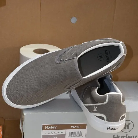 Hurley Men's Arlo Slip on 2‎ Sneaker Grey