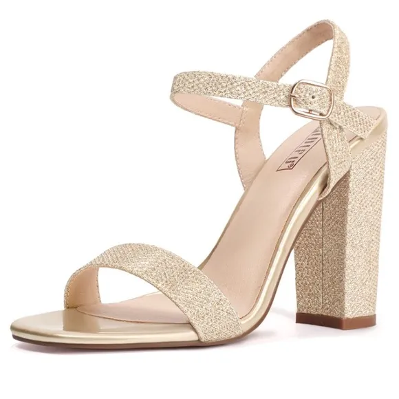 IDIFU Chunky Heel Sandals