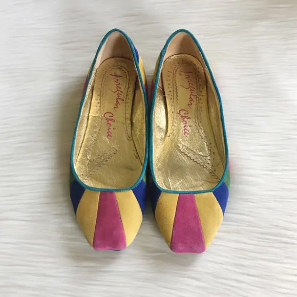 Irregular Choice Multicolor Retro Flats