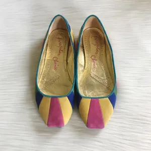 Irregular Choice Multicolor Retro Flats