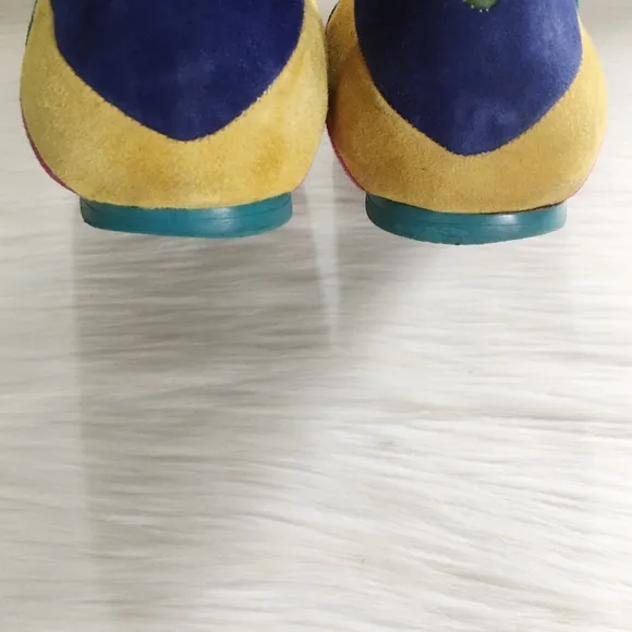 Irregular Choice Multicolor Retro Flats