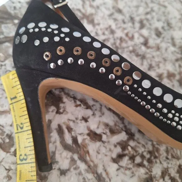 Isabel Marant Studded Black Heels suede Flats  size 39