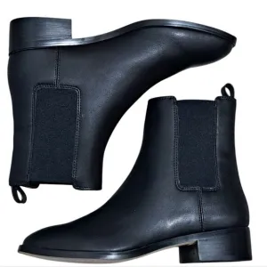 J. Crew Chelsea Boots Gothic Streetwear Size 6 Black