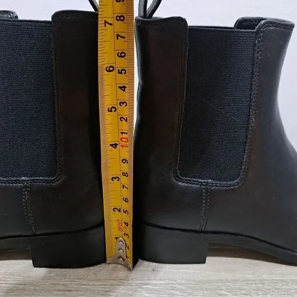 J. Crew Chelsea Boots Gothic Streetwear Size 6 Black