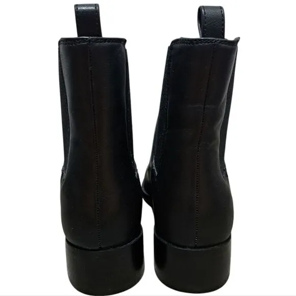 J. Crew Chelsea Boots Gothic Streetwear Size 6 Black