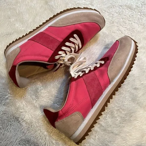 J. Crew Colorblock Trainer Sneakers Women’s 10