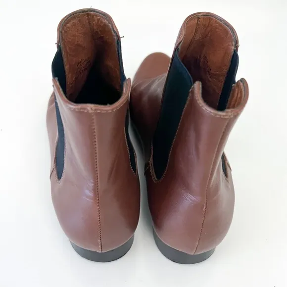 J. Crew Leather Chelsea Ankle Boots