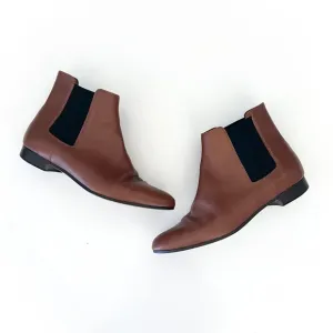 J. Crew Leather Chelsea Ankle Boots
