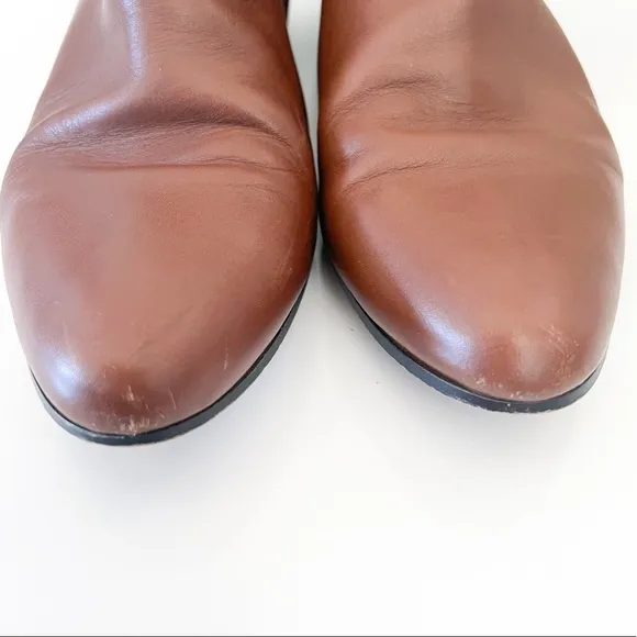 J. Crew Leather Chelsea Ankle Boots