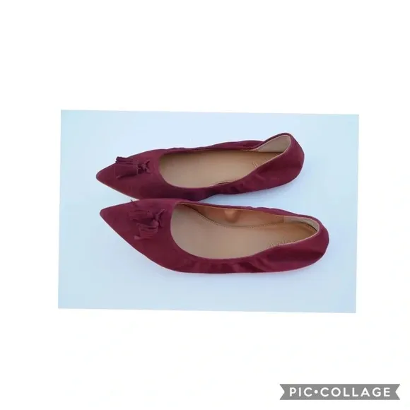 J. Crew tassel flats