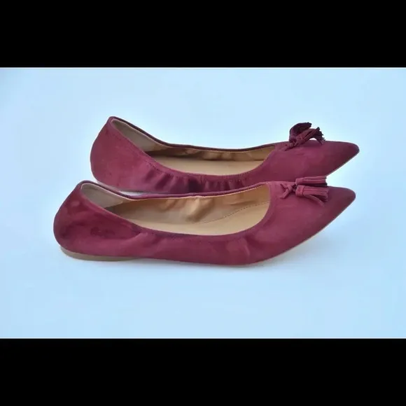 J. Crew tassel flats