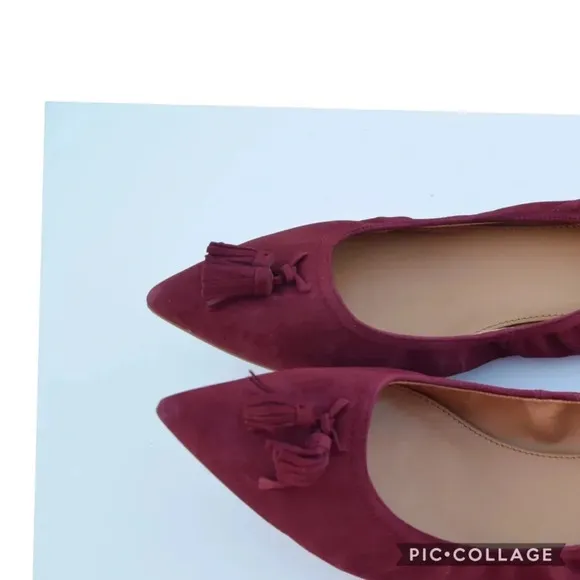 J. Crew tassel flats