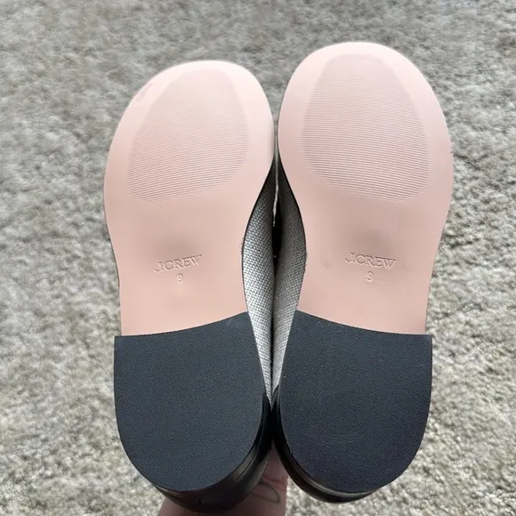 J. Crew Winona Penny Loafers in Spanish Canvas