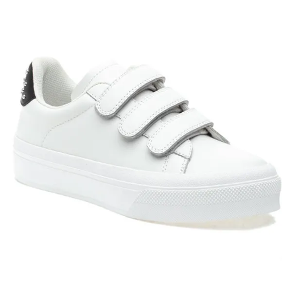 J / Slides GENNIE White Leather