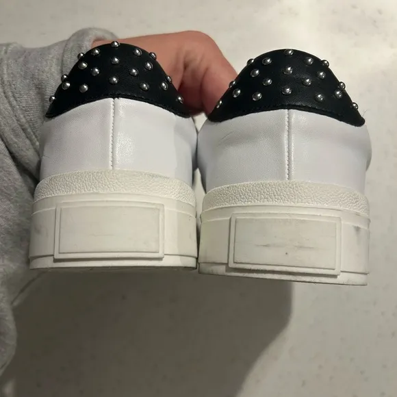 J / Slides GENNIE White Leather