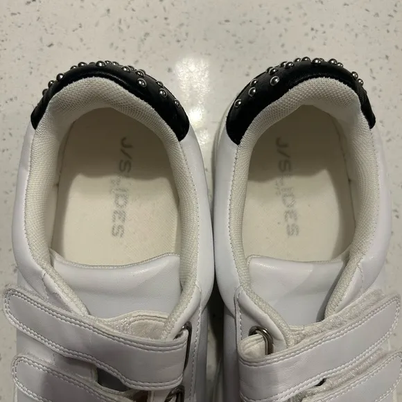 J / Slides GENNIE White Leather
