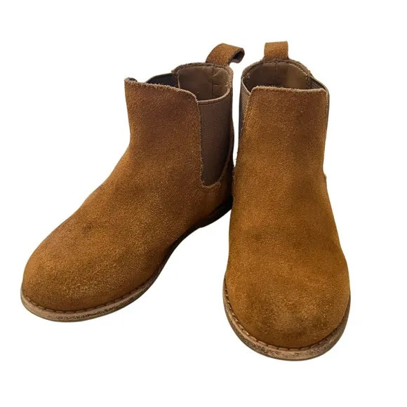 JANIE AND JACK Toddler Chelsea Boots, Brown, 8