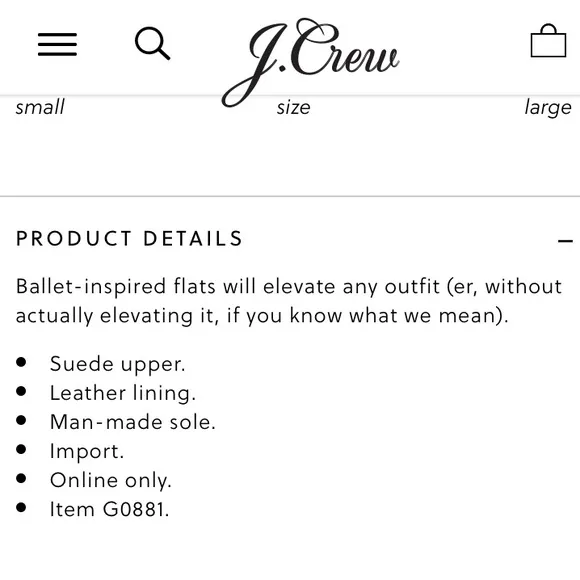 ✨JCREW✨Suede Lace Up Ballet Flats