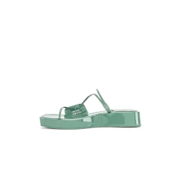 Jeffrey Campbell Atumano Flatform Sandals Dusty Mint Green