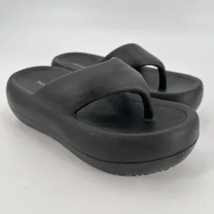 Jeffrey Campbell Chunky Black Platform Sandals Size 8