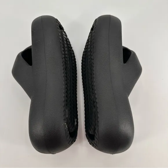 Jeffrey Campbell Chunky Black Platform Sandals Size 8