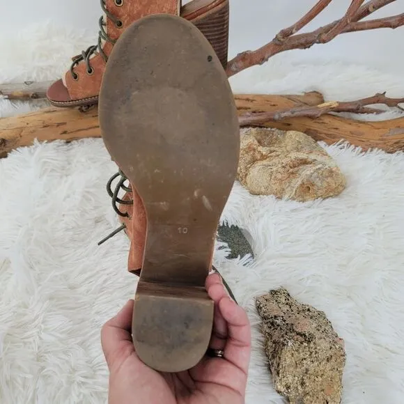 Jeffrey campbell free people minimalist sandals