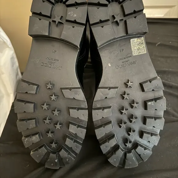 Jimmy Choo rubber mid calf rain boot