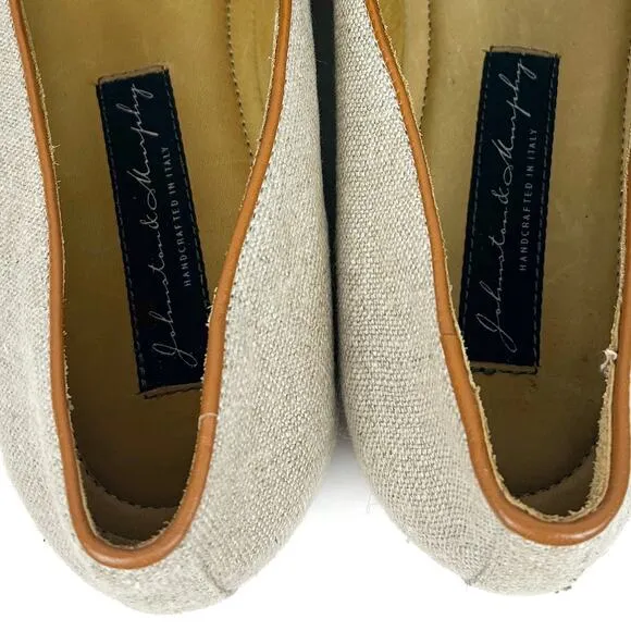 Johnston &amp; Murphy Canvas Loafers