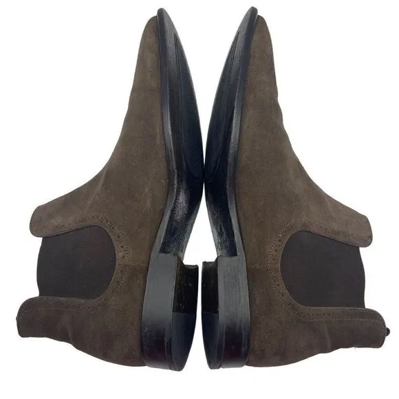 Johnston &amp; Murphy J&amp;M 1850 Chelsea Ankle Boots 20-7961 Brown Mens 12