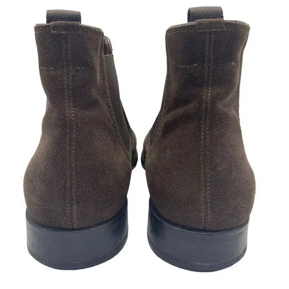 Johnston &amp; Murphy J&amp;M 1850 Chelsea Ankle Boots 20-7961 Brown Mens 12
