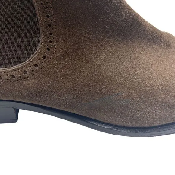 Johnston &amp; Murphy J&amp;M 1850 Chelsea Ankle Boots 20-7961 Brown Mens 12