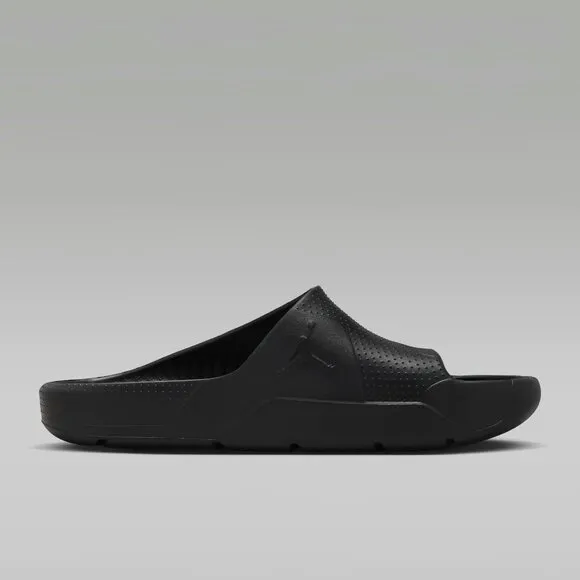 Jordan Post Mens Slide Sandals Game Sport Gym Slip On Triple Black 12