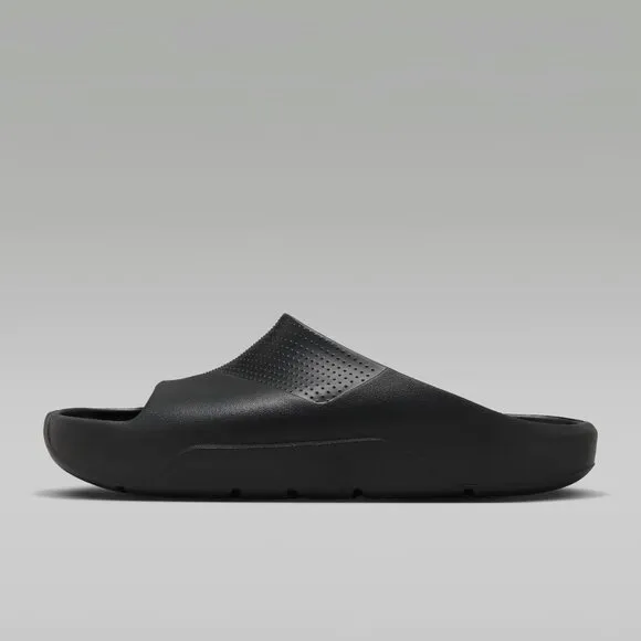 Jordan Post Mens Slide Sandals Game Sport Gym Slip On Triple Black 12