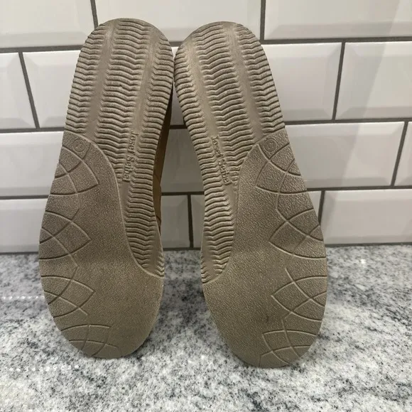 Josef Seibel Sofie Women 41 brown perforated Leather Flats Slip On Shoes US 10.5