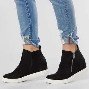J/Slides Ankle Zipper Sherpa Sneakers Boots Booties