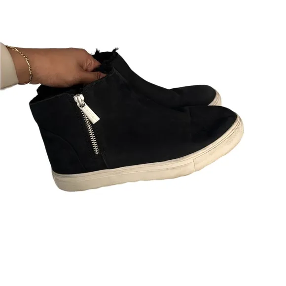J/Slides Ankle Zipper Sherpa Sneakers Boots Booties